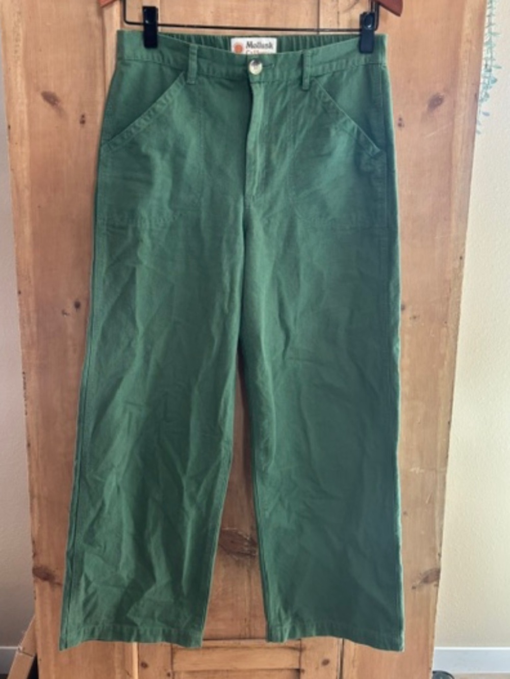 Mollusk Women's Green Painter Pants Sz. Large